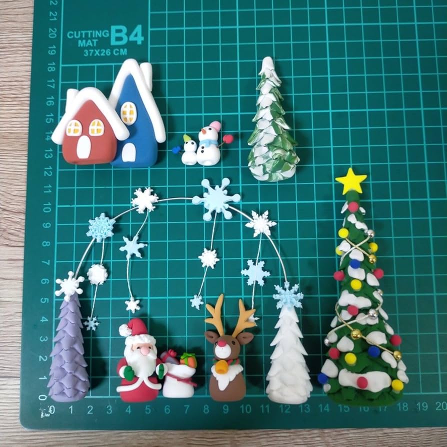 ハンドメイド　クリスマス飾り（お庭いっぱいChristmas❄） Amazon | クリスマスリース クリスマス花輪 玄関 庭園 ドア